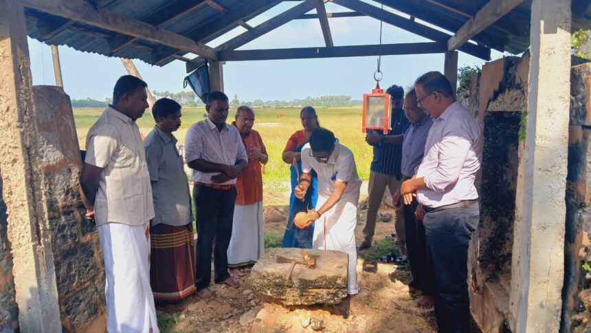 மீள் உருவாக்கும் பணி ஆரம்பம்