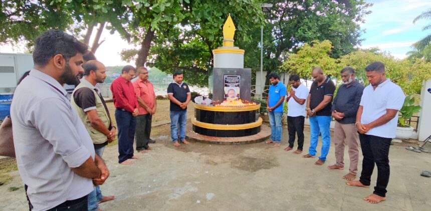 மாமனிதர் தராகி சிவராமிற்கு மட்டக்களப்பில் நினைவேந்தல் 1 நினைவேந்தல்