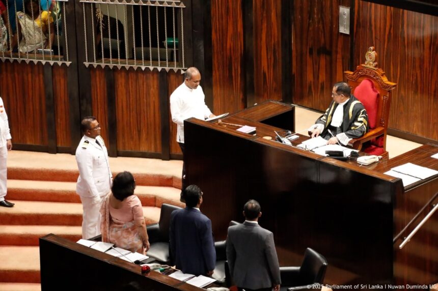 சமந்த ரணசிங்க பாராளுமன்ற உறுப்பினராகச் சத்தியப்பிரமாணம். 1 SamanthaRanasinghe